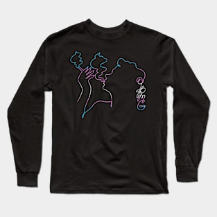 YPMG Logo in Transgender Colors Long Sleeve T-Shirt